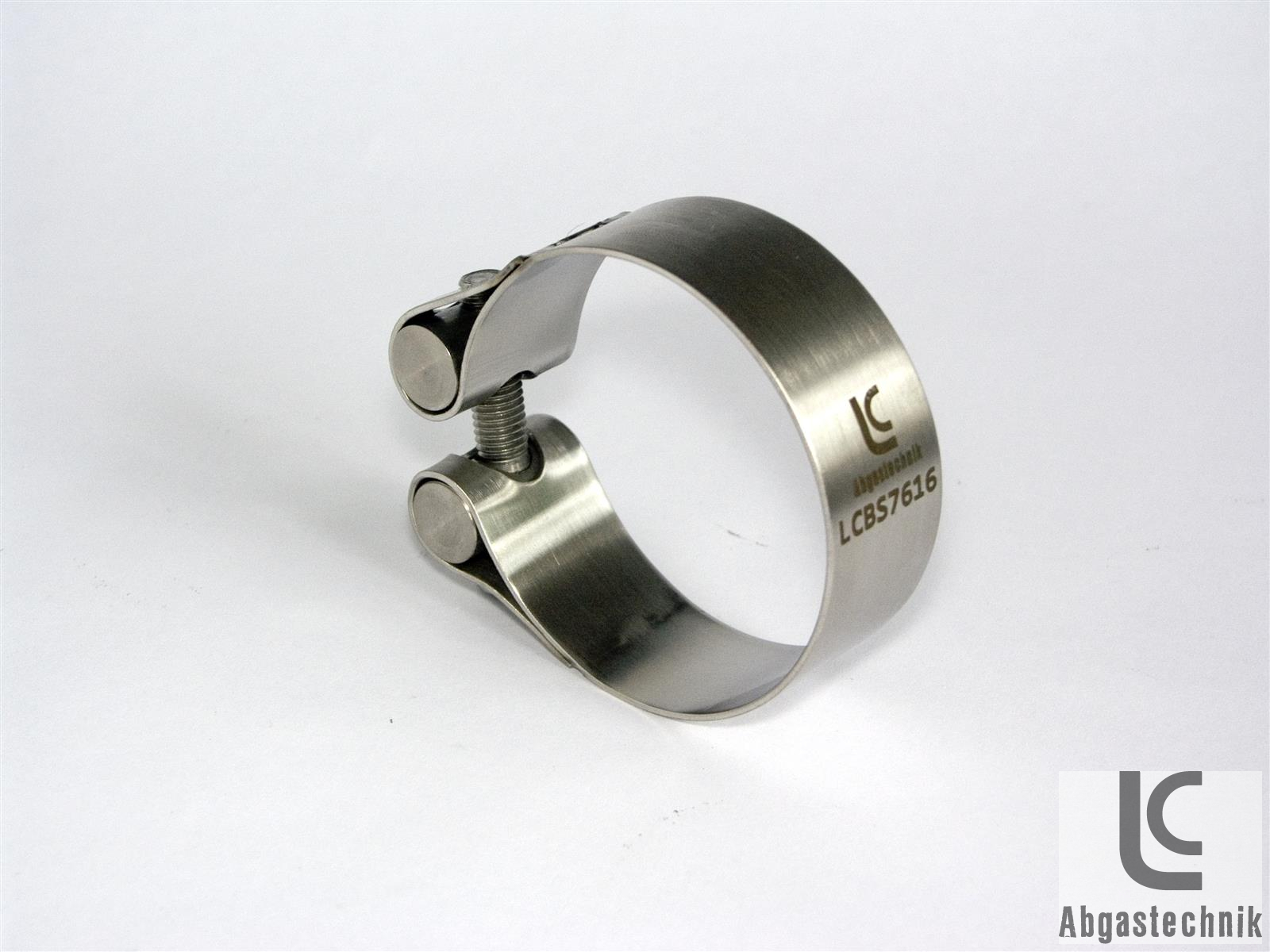 Produktbild von 4x Edelstahl V-Bandschelle – Schnellspannschelle Mit M/F Flanschen, SS, Khaos Motorsports