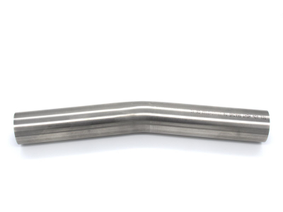 Edelstahl universal Rohrbogen lang Ø55,0mm ungeweitet 15°