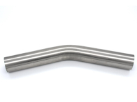 Edelstahl universal Rohrbogen lang Ø55,0mm ungeweitet 30°